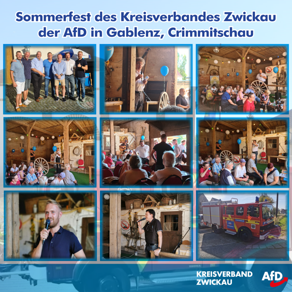 Sommerfest des Kreisverbandes Zwickau