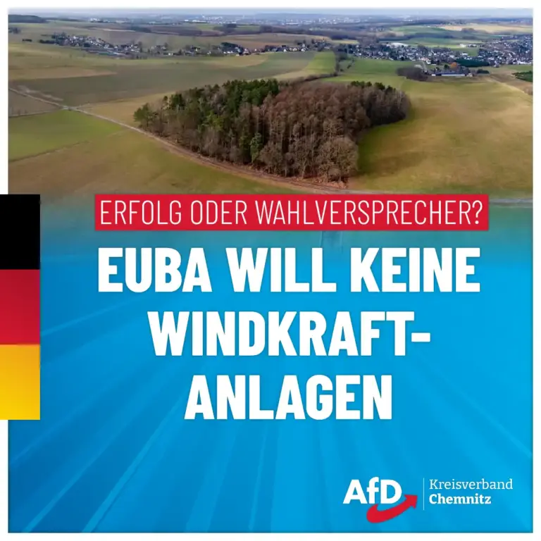 Euba will keine Windkraftanlagen