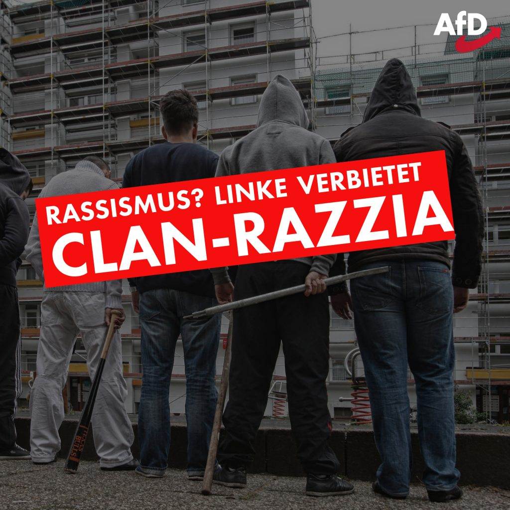 Linke finden Clan-Razzien diskriminierend