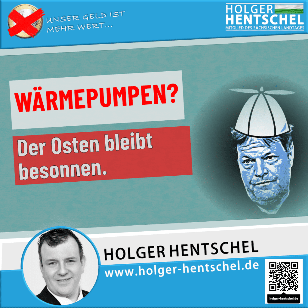 „Wärmepumpen“? -Der Osten bleibt besonnen.