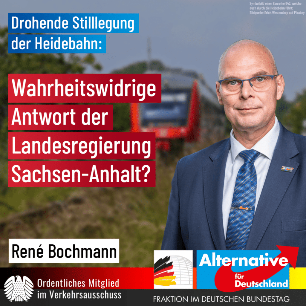 +++ Drohende Stilllegung der Heidebahn +++