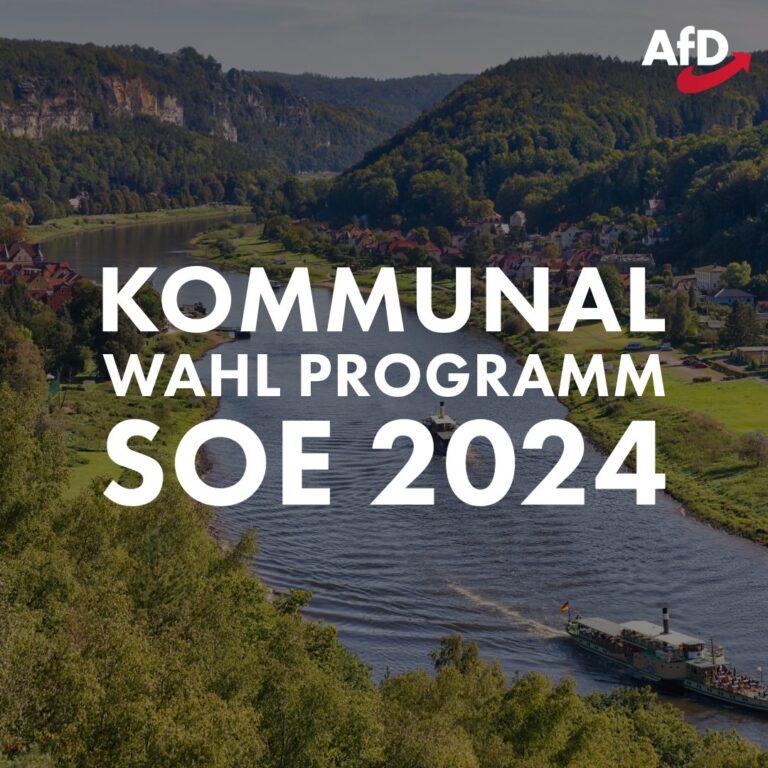 KOMMUNAL-WAHLPROGRAMM SOE 2024