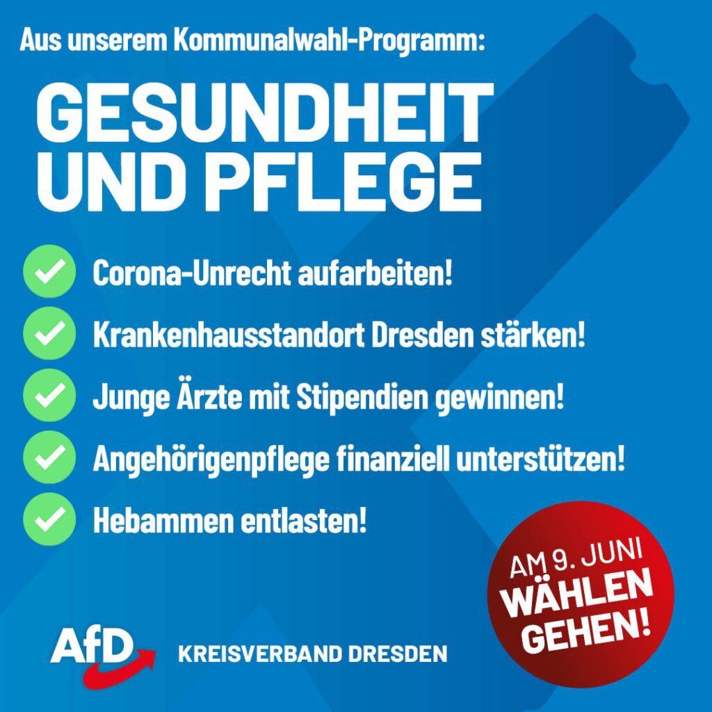 Am Sonntag ist Wahltag!  Es gibt nur eine Alternative!