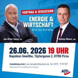 Wirtschaftsforum Pirna Juni 2026